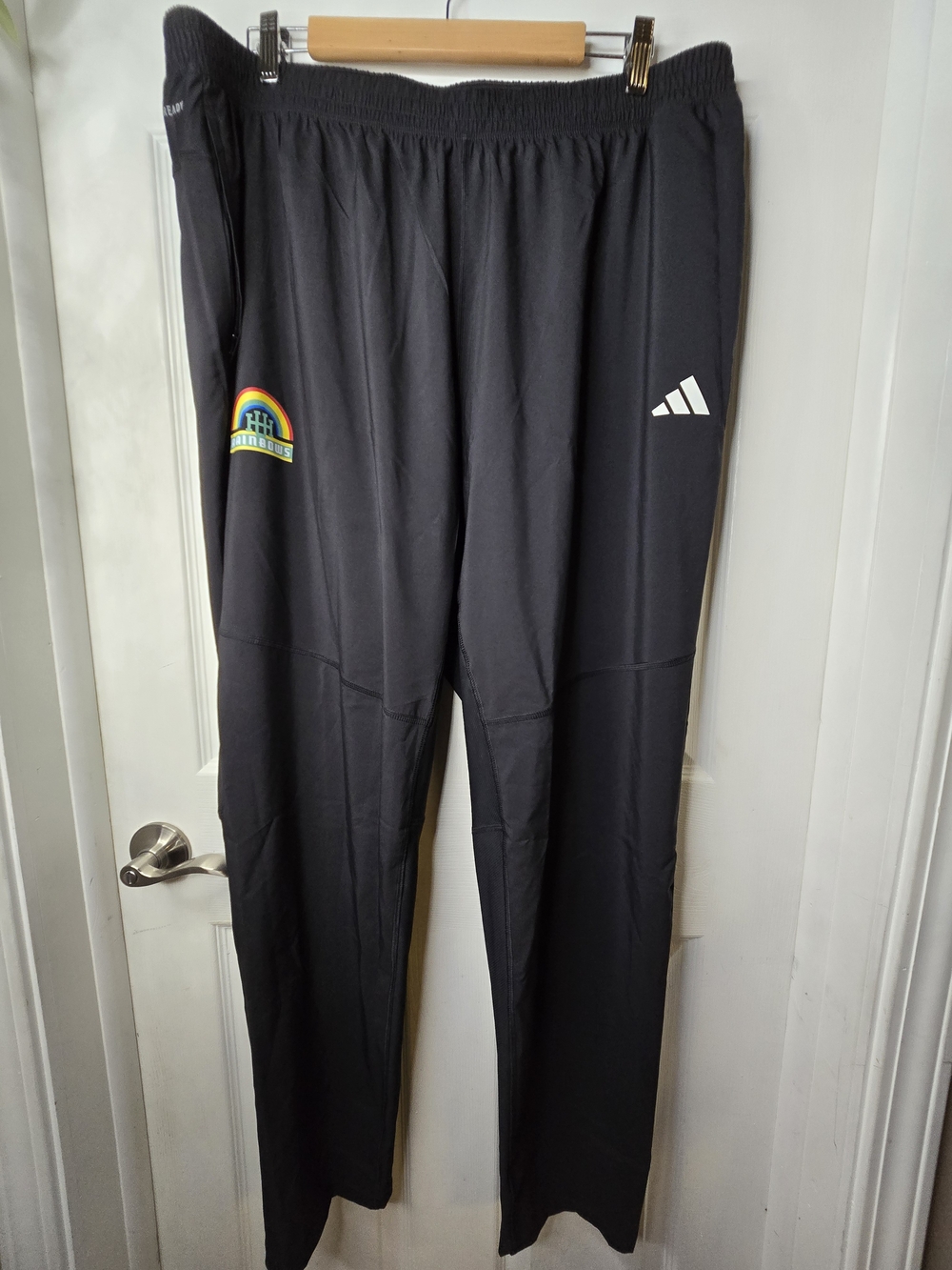 Adidas University of Hawaii Rainbow Warriors Track Pants Mens 2XLT Big Tall Blac